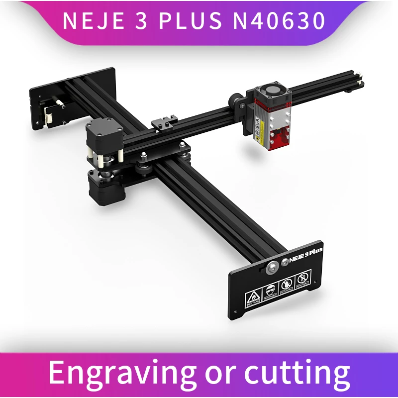 

2023 NEJE 3 Plus N40630 30W Dual Beam Laser Engraver and Cutter, 255x420mm CNC Wood Router / Engraving / Cutting Machine