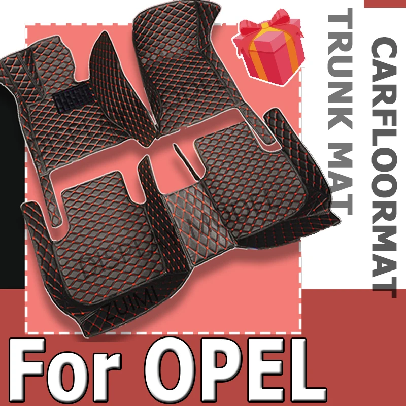 

Car Floor Mats For OPEL Zafira C Insignia Grandland X Corsa F Vectra Corsa E Zafira A Zafira B Astra K Astra G Car Accessories