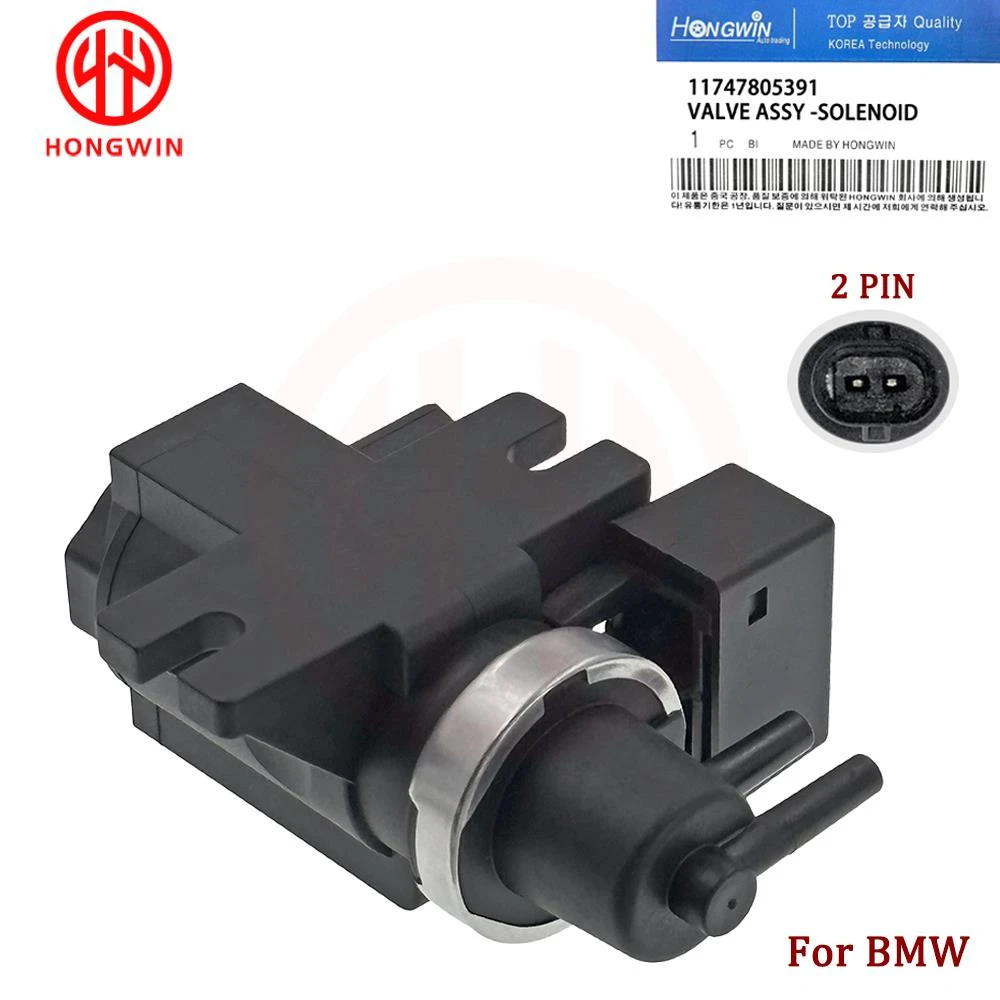 Turbocharge Boost Pressure Converter Solenoid Valve 11747805391 For Bmw