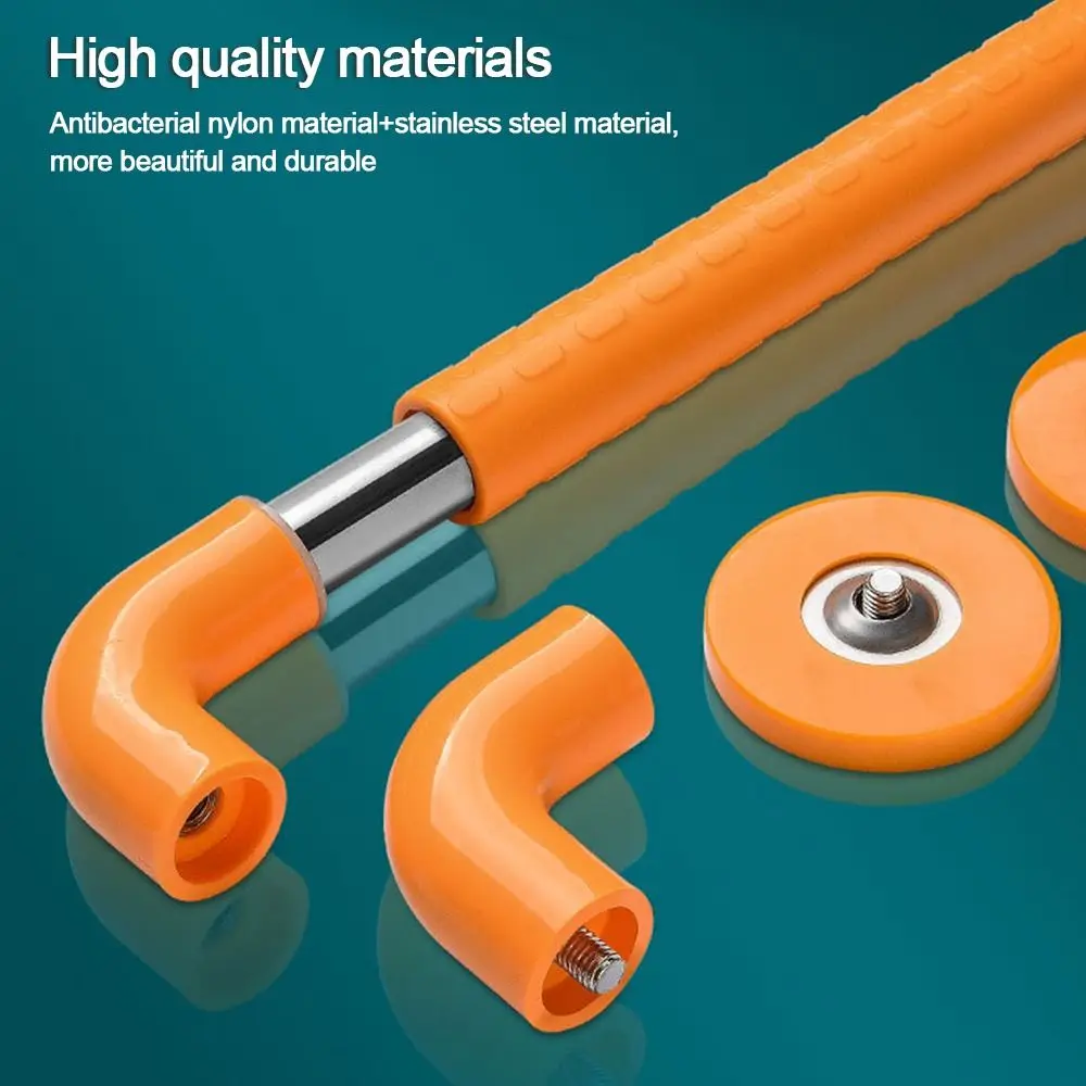 Description Picture 5 of item30/40/50cm Bathroom Grip Shower Tub Grab Bar Toilet Safe Handle Handrail Useful Shower Safety Support Handle Towel Rack