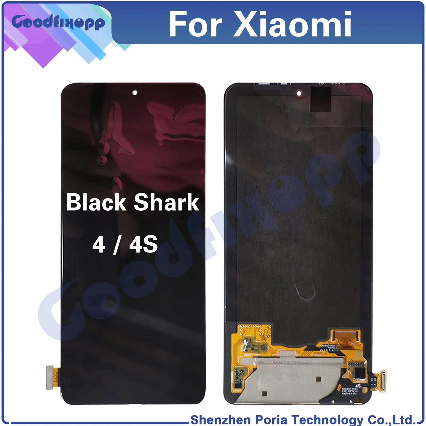 Per Xiaomi Black Shark 4 4S Prs-H0 Prs-A0 Ksr-A0 Blackshark4 Blackshark4S Display Lcd Touch Screen Digitizer Assembly