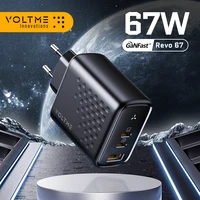 VOLTME USB Charger 67W GaN Charger For Macbook Tablet Fast Charging For iPhone Xiaomi USB Type C PD Charge For iPhone 13 12 11