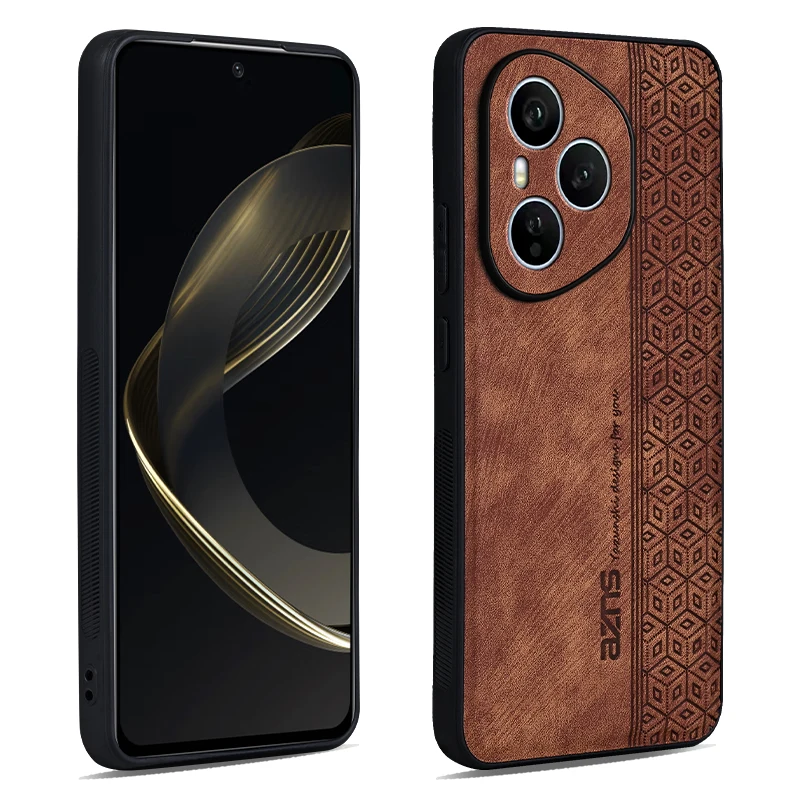 Luxury PU Leather Shockproof Soft Back Phone Case