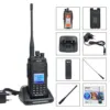 TYT MD-UV390 Dual Band 5W IP67 Waterproof Record AES256 Encryption DMR Digital Walkie Talkie with 2200mAh Battery 6