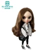 Clothes for doll Fashion Polka dot shirts, sundresses, sweatshirt sets fits Blyth Azone OB22 OB24 doll accessories 2