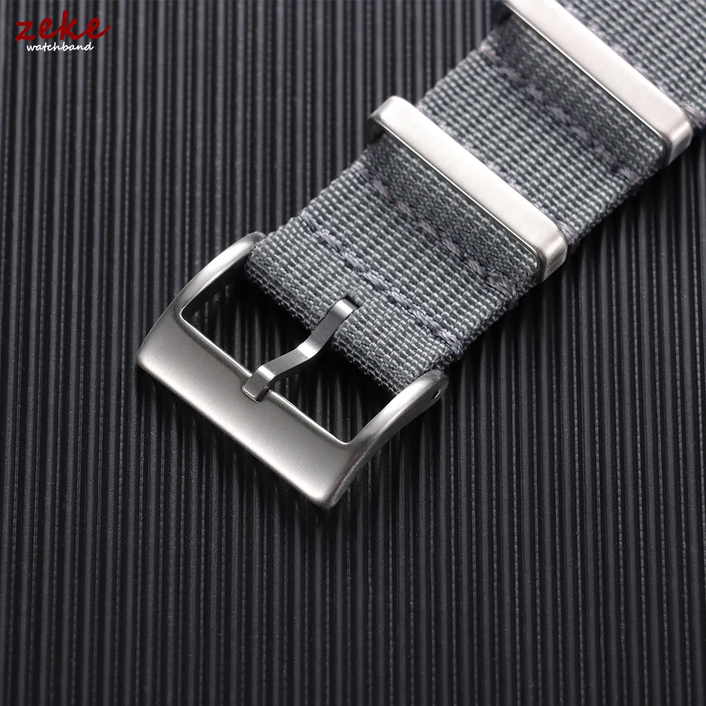 Premium Woven Nylon Watchband - Military Sport Design