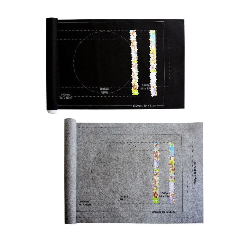 

Коврик-головоломка, свернутая доска-головоломка для взрослых и детей, анти-потерянный коврик-головоломка