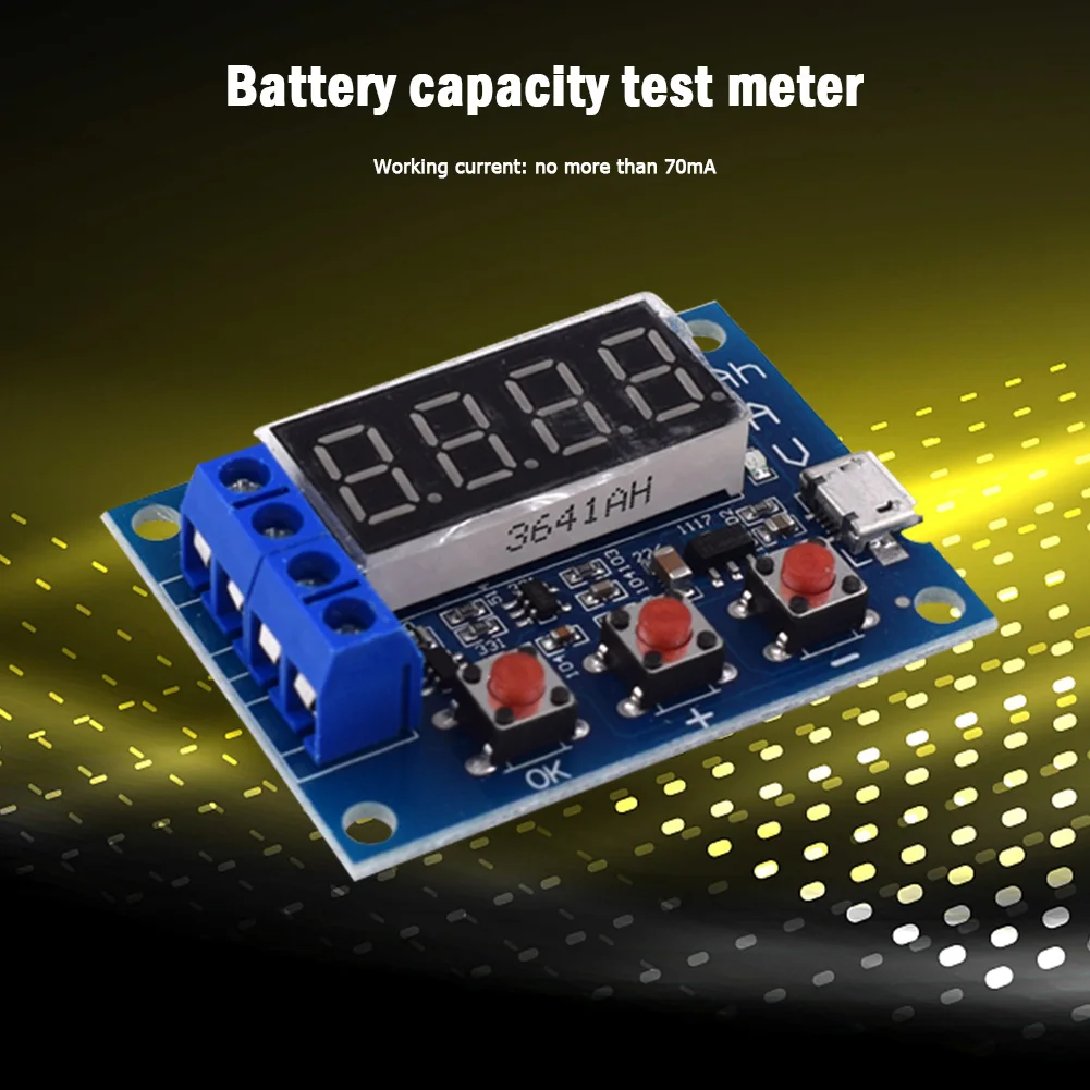 HW-586 1.2V 12V 18650 Li-ion Lithium Batterie Au Plomb Testeur De Capacité  Testeur