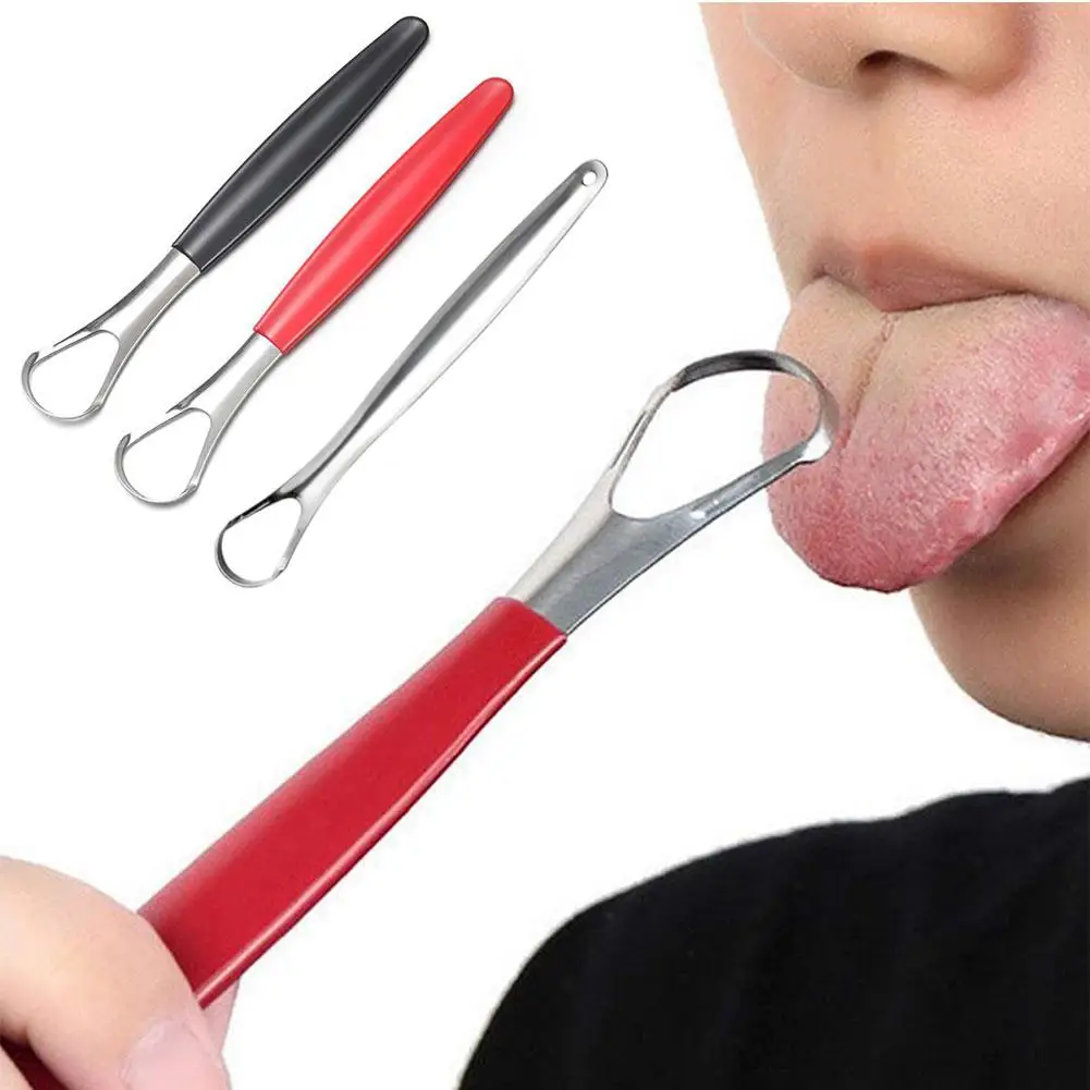 

Tongue Scraper Cleaner Reduce Bad Breath Tongue Scraper Scraper Tongue Ecofriendly Brush Fresh Breath Cleaner Reusable V3N7