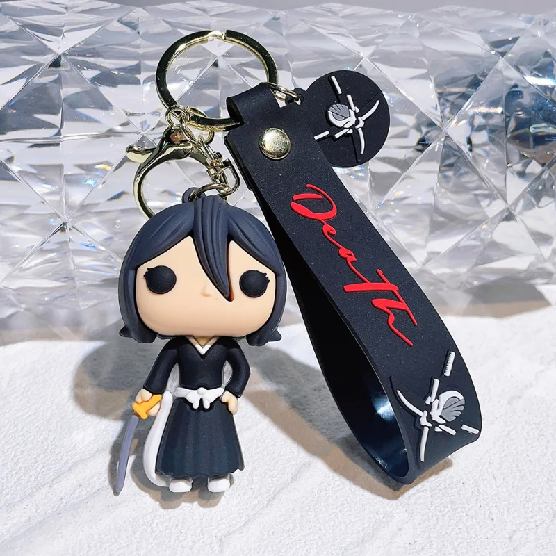  Mystylecos BLEACH Attack on Titan Key Chain Kurosaki