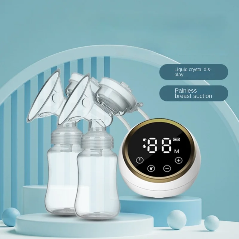 Electric Breast Pump Integrated Automatic Bilateral Intelligent Mute
