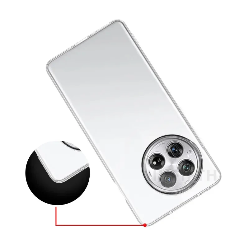 Ultra-Slim Clear TPU Phone Case - Transparent Cover