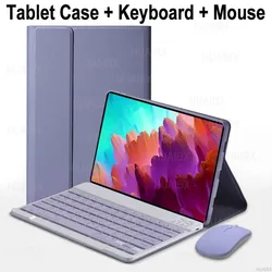 Enhanced Keyboard Case with Detachable Magnetic Keyboard for 9 - Inch Tablets (2023 Edition) (Purple B)