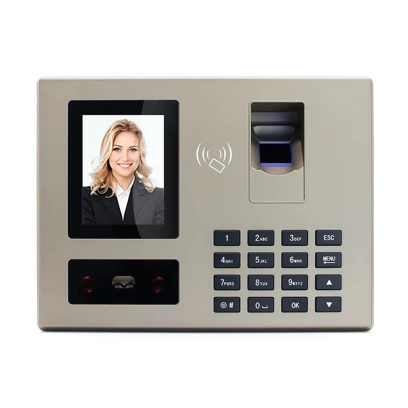 FA30 Networked Facial Attendance Machine Fingerprint Facial Recognition Clock In Machine Fingerprint Check-in Software