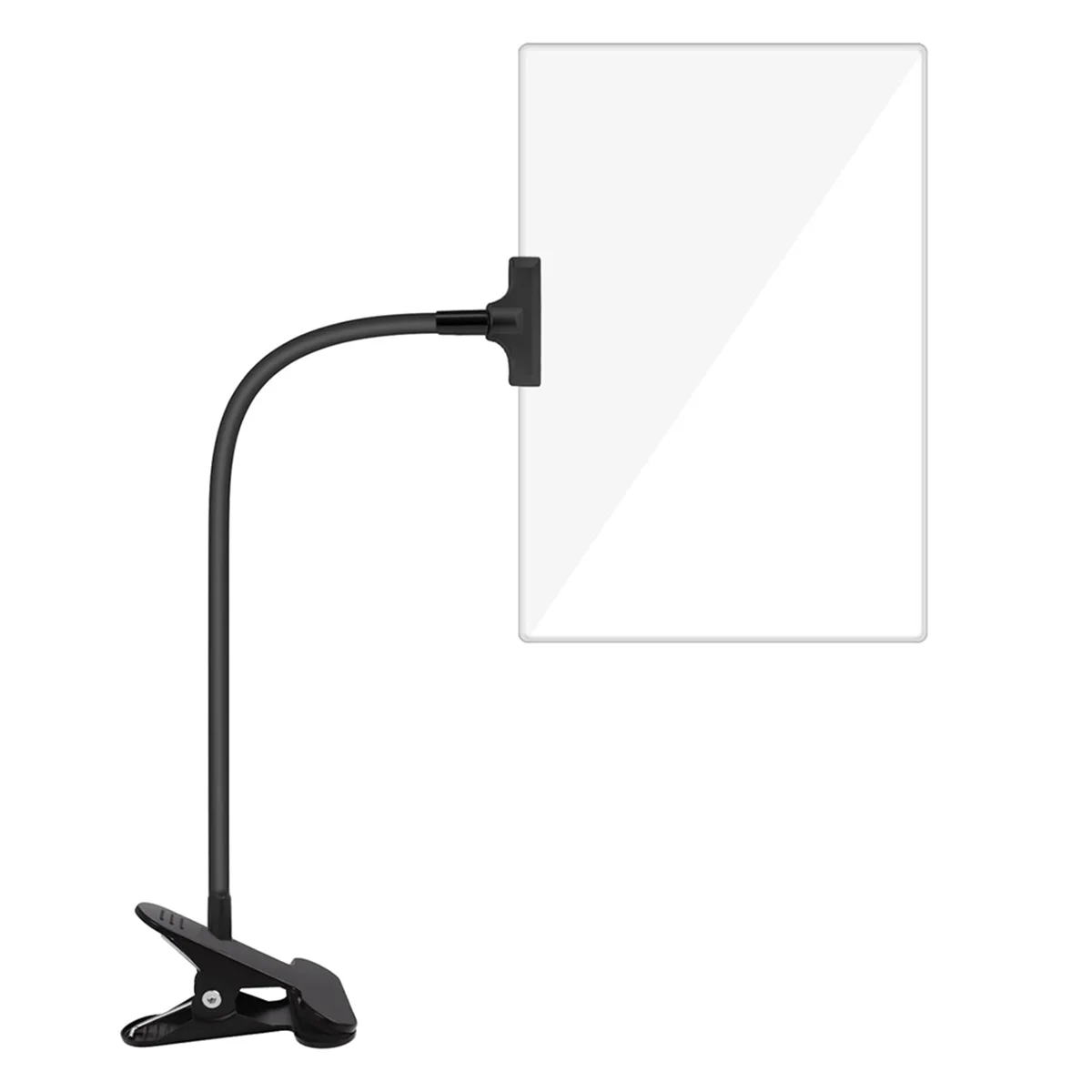 Magnifying Glass with Clip 5X 6x3.5 Inch Magnifier with Clamp Adjustable Flexible Gooseneck Clip on Magnifying Glass magnifying glass