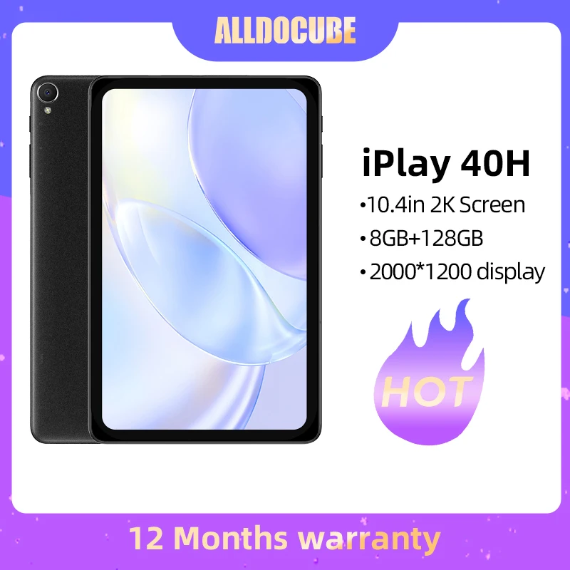 Alldocumbe iplay 40h 10.4 Polegada tablet 2000*1200 android 11 8gb