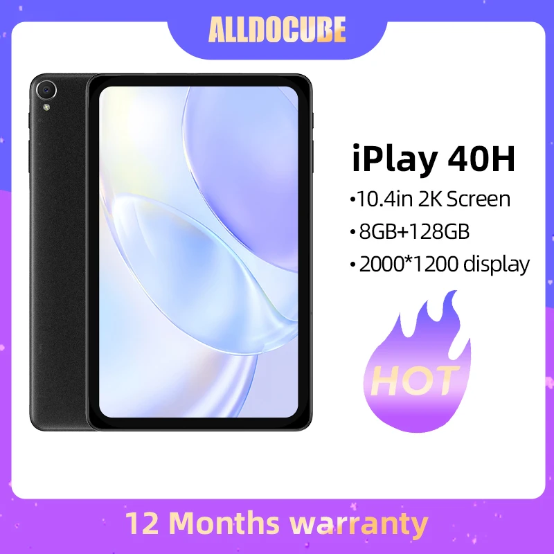 Alldocumbe iplay 40h 10.4 Polegada tablet 2000*1200 android 11 8gb ram 128g  rom unisoc t618 octa núcleo tablet pc duplo 4g lte bt5.0 - AliExpress