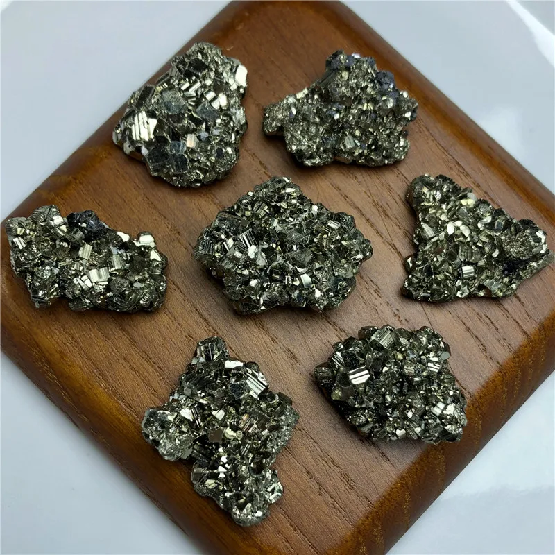 Pyrite Specimen Mineral Gemstone Crystal Fools Gold Reiki Chakra. 4