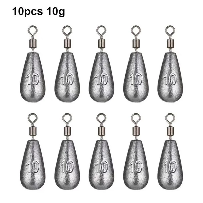 QuickReleaseFishingWeightSinker10Pcs10gSoftBaitSinkerBass