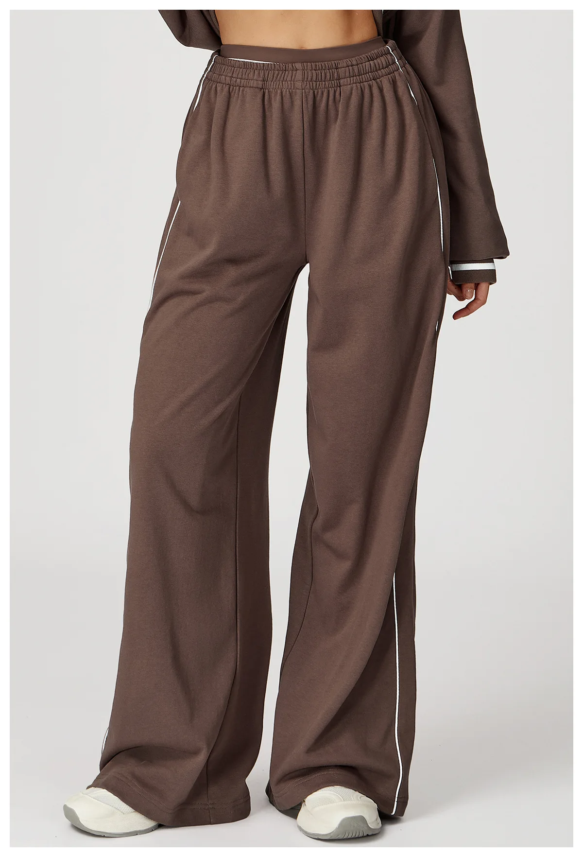 Pantalon Jogger Large Femme avec Poches