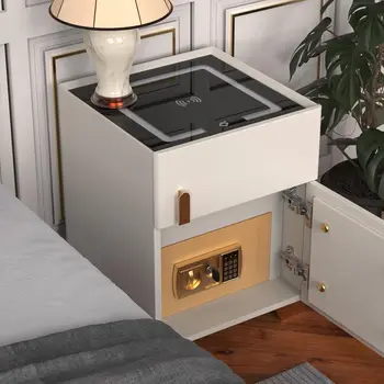 LED Nightstand with Wireless Charging 1