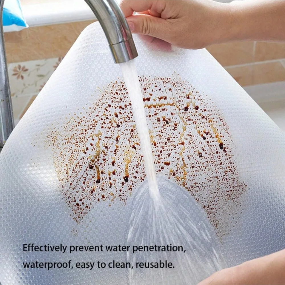 Shelf Liner For Kitchen Cabinets EVA Waterproof Fridge Pad Cupboard Mat Easy Placemats Non-Adhesive Drawer Liner 1 Roll drawer liner shelf liner fridge shelf liner