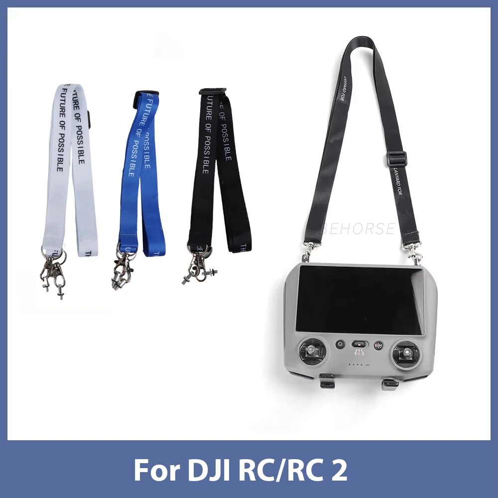 Vue de face de la radiocommande universelle pour DJI Mavic 3 Pro, Mini 4 Pro, Air 3, antennes dépliées