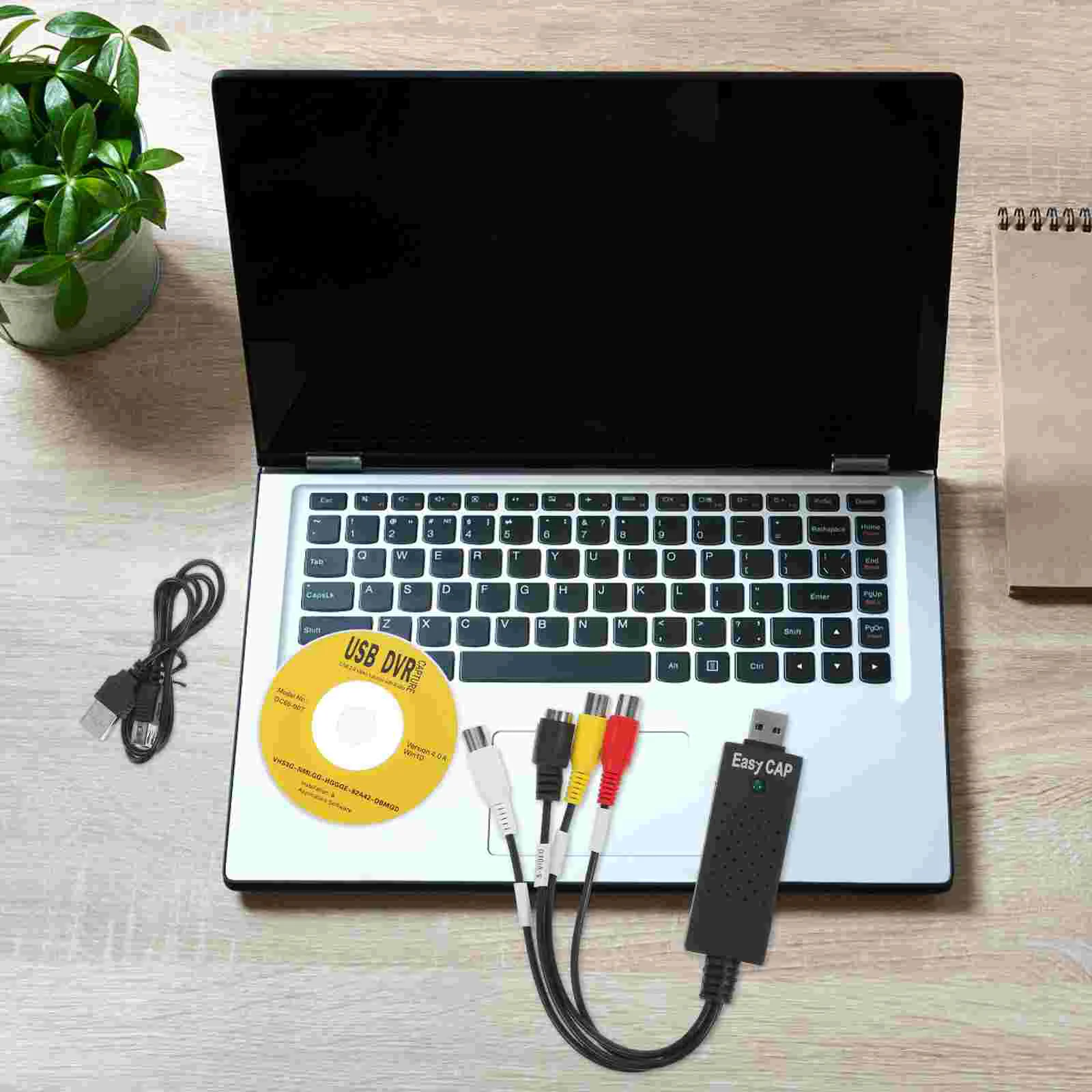 Video Capture Card USB-powered Audio Professional Converter Durable Equipment Abs Adopter