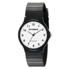 SYNOKE Men Women Analog Watch with Black Resin Band 1