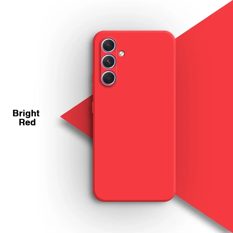 Premium Liquid Silicone Soft Back Cover - High Quality Phone Case