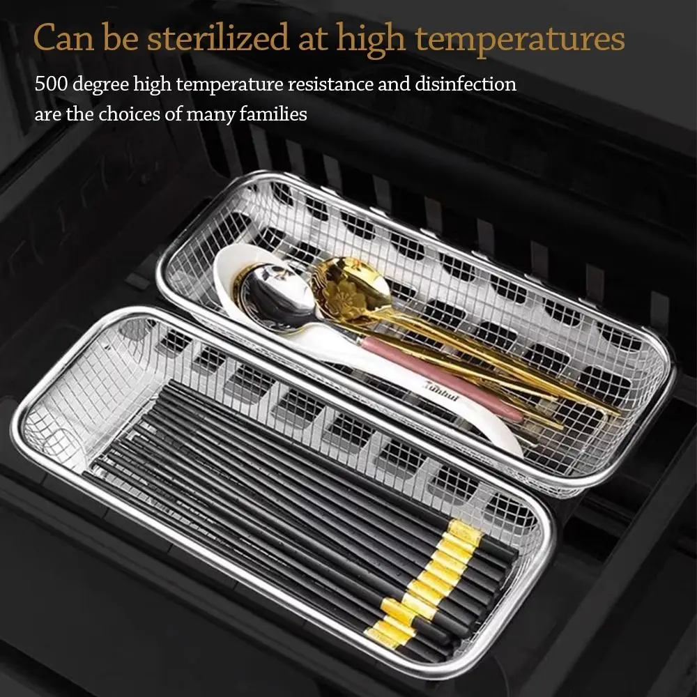 New Stainless Steel Washing basket Square Sink Strainer Colander Storage Baskets Storage Basket Handles Mesh Colander