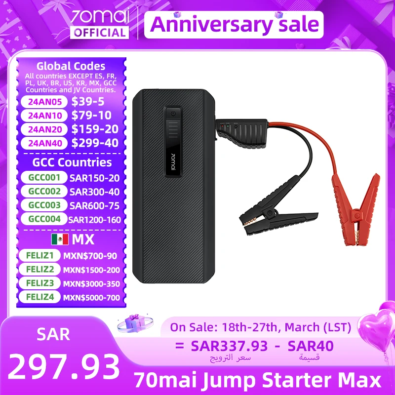 70mai-Jump-Starter-Max-18000mah-1000A-PS06-70-Mai-Car-Jump-Starter-8-0L ...