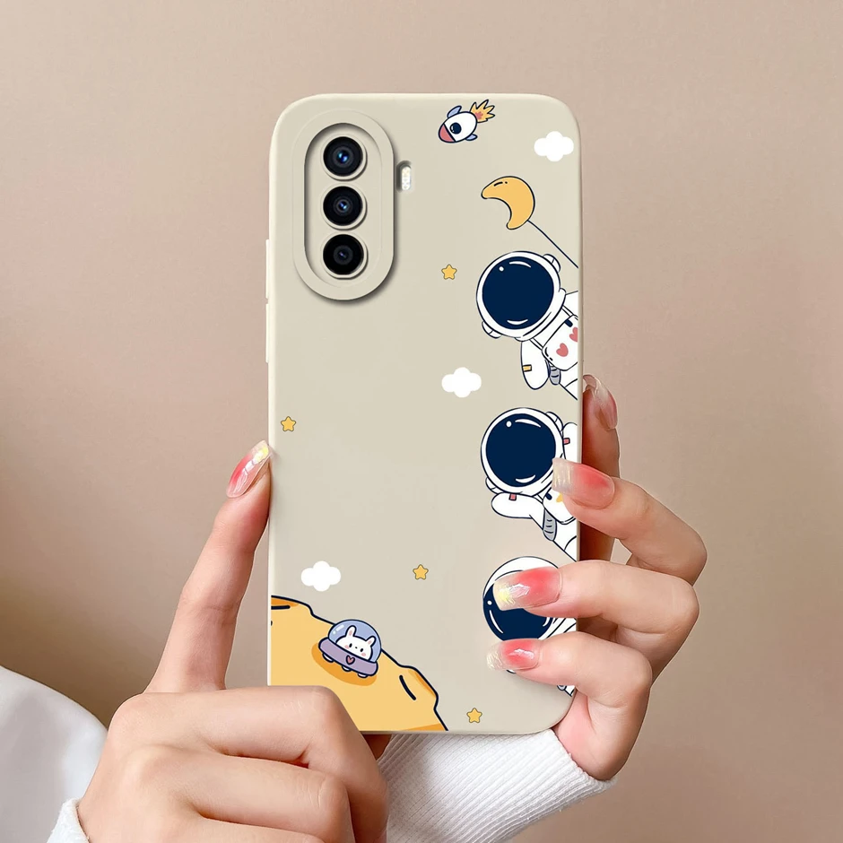 Matte Shockproof Silicone Butterfly Cartoon Back Cover