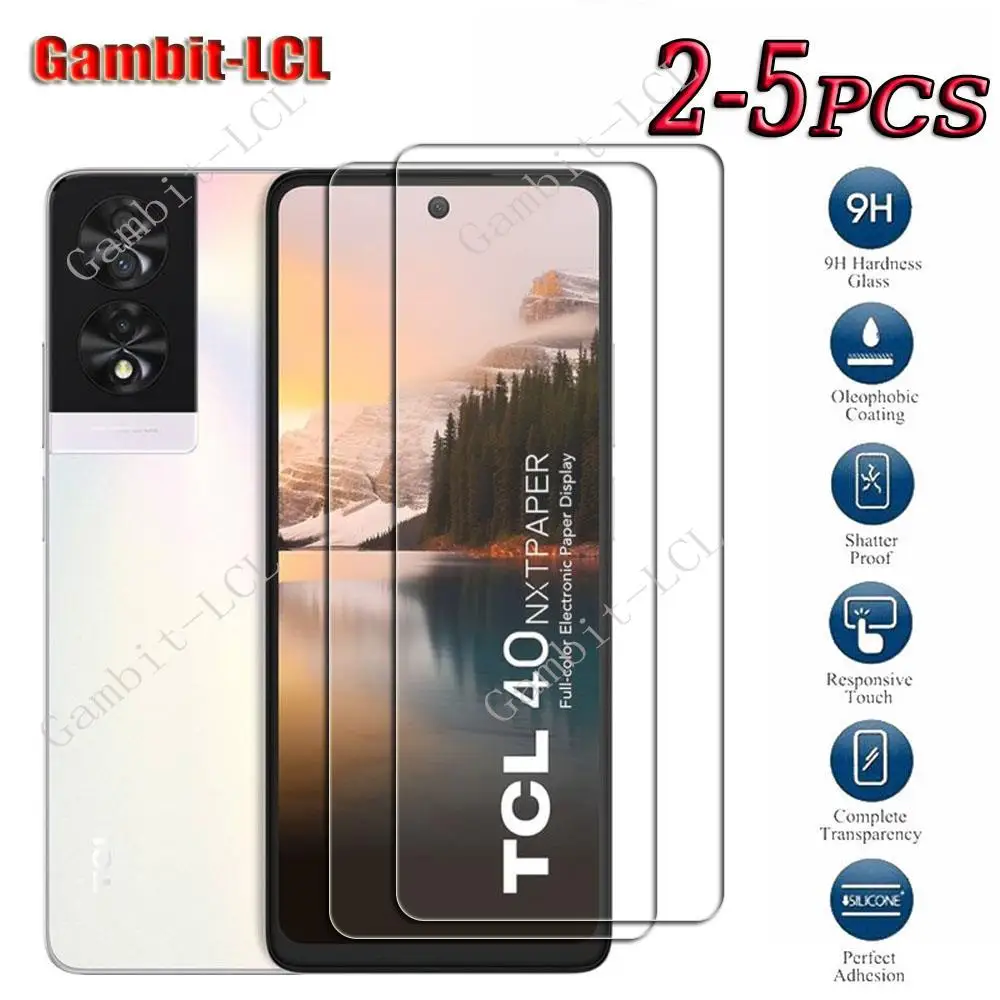 

Оригинальное закаленное стекло 9H HD для TCL 40 NxtPaper 4G 6,78 дюйма TCL40NxtPaper 40NxtPaper, защитная пленка для экрана, покрытие
