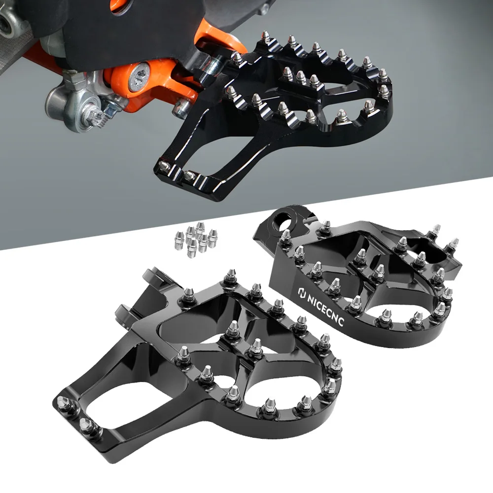 

For Husqvarna 701 Supermoto Enduro 2016-2023 GasGas 700 SM ES 2022-2023 KTM 690 Enduro R Motorcycle Extender Foot Pegs Footrests