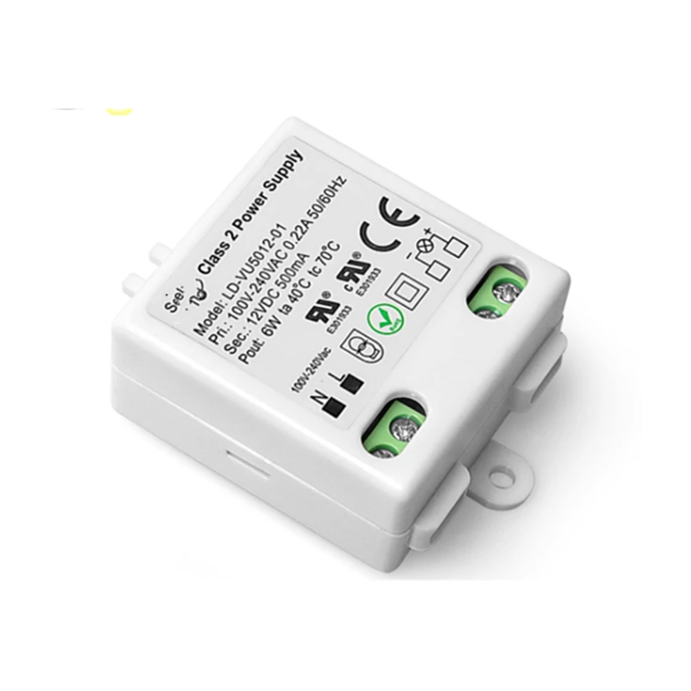 

Free Shipping Power Supply LD-VU5012-01 6W 0.5A 12V LED driver Single Output Switching Power Supply Reliability Miniature