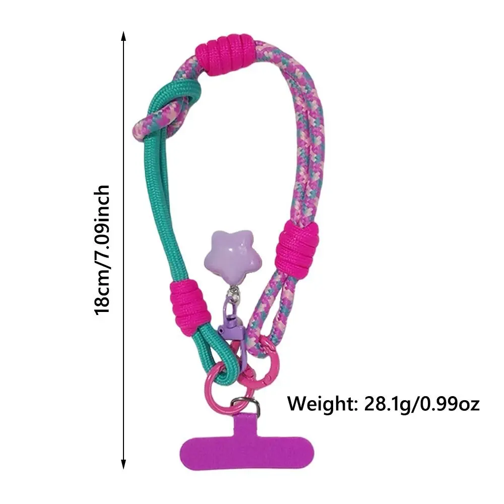 Enhanced Universal Adjustable Phone Lanyard - Stylish 2-in-1 Woven Wrist and Thumb Strap