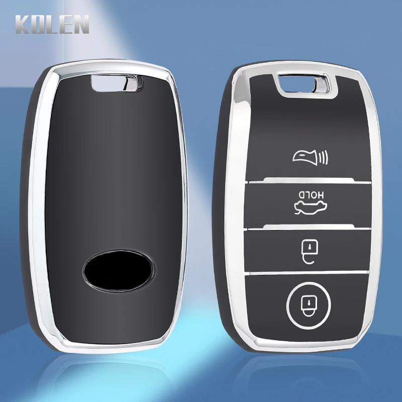 HIBEYO Chiave a scatto per chiave auto, adatta per KIA Rio K2 K3