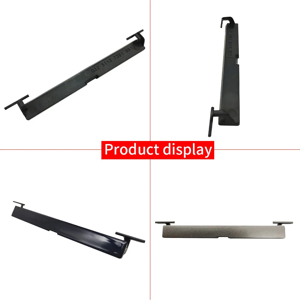 BMW 17-23 G30 F90 Left Right Roof Rail Molding Trim Roof Luggage Rack Cover Plate For 5 Series 520 528 530 535i M5 51137443691 car exterior parts