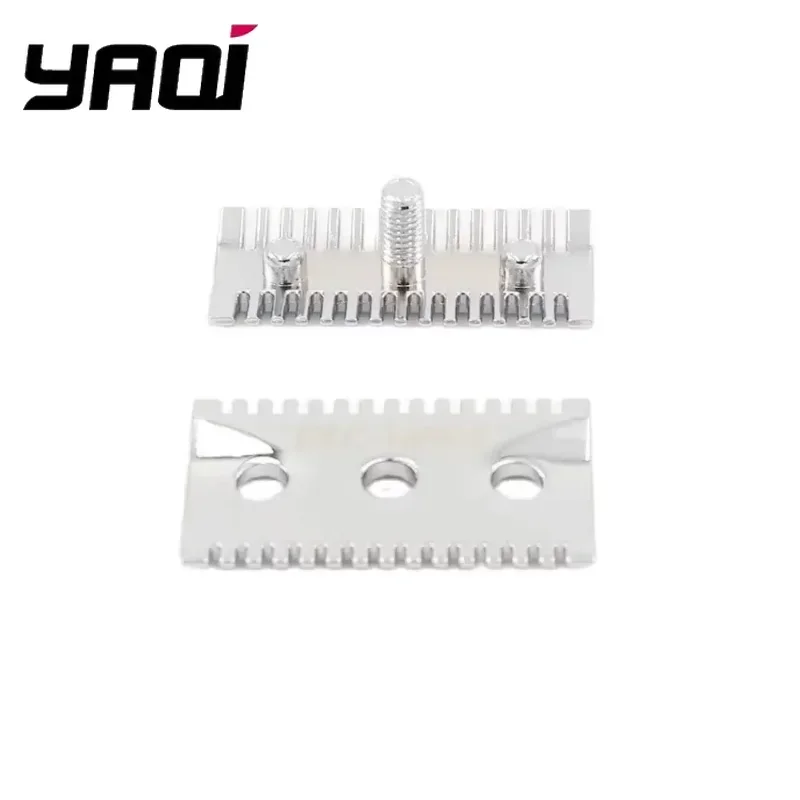2026년 핫세일！YAQI 크롬 멀론 남성용 안전 면도기 헤드(면도용)