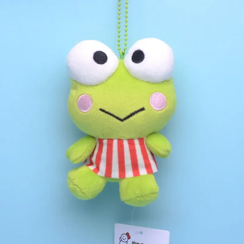 Sanrio Cute Kero Kero Keroppi Plush Doll Backpack Pendant Anime Cartoon  Cute Cute Frog Keychain Boy Girl Toy Holiday Gift - AliExpress