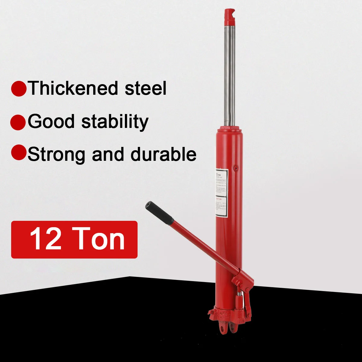 12 Ton Hydraulic Jack Repair Tool Long Ram Manual Replacement 8T Engine Hydraulic Jack Lift Hoist Tool