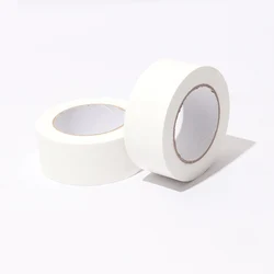 Heavy Duty Waterproof Duct Tape - No Residue, Strong Adhesive, Tearable - 5cm x 18m (White)