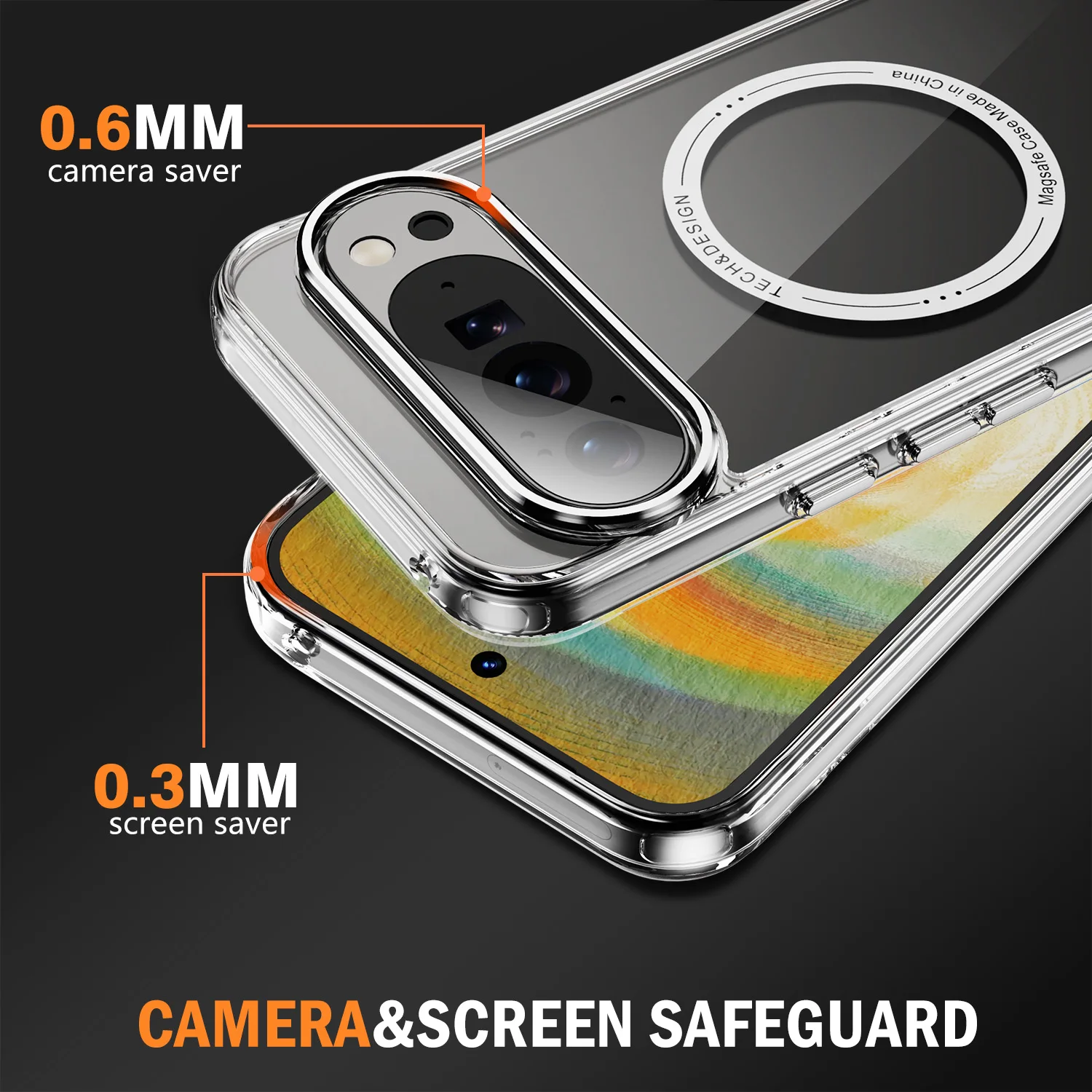 Premium Transparent Clear Cover - Ultra-Thin Soft Case
