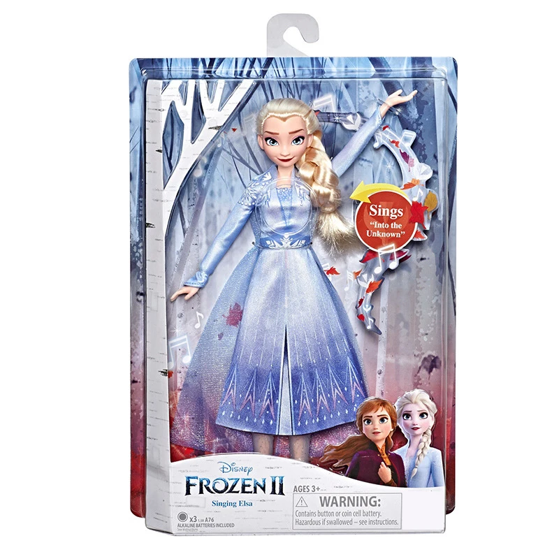 Boneca Frozen Princesa Ana e Elsa 28 cm Musical em Promoção na