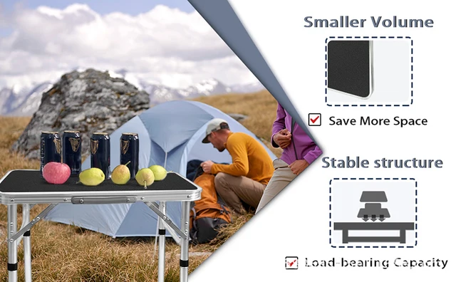 Mountaineering Camp Table Alps Folding Table Stool Chair ALPS