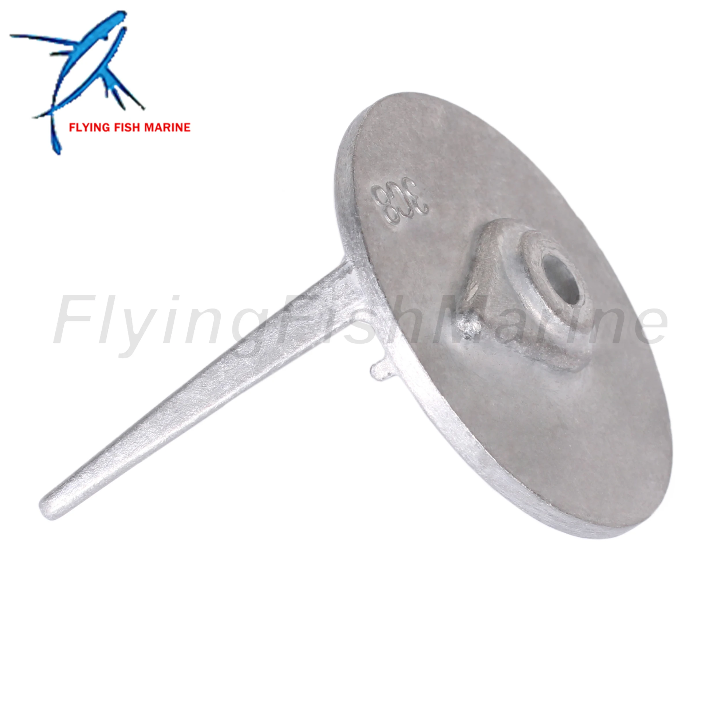 Outboard Motor 3C8-60217-0/1 3C8602170/1 3C8602170M 3C8602171M Trim Tab Anode for Tohatsu for Nissan 25HP 30HP 40HP 50HP