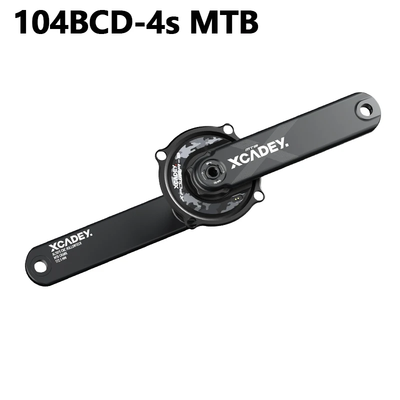 Xcadey-クランクセット,黒,mtb,104bcd-4s,road 110bcd,110bcd-4s