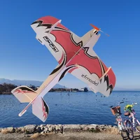 RC 3D Mercury Magic Board Aircraft Beginner Training Model Aircraft Fixed Wing Anti Collision Board F3P Remote Control Plane 2