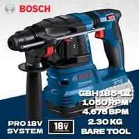 BOSCH GBH 185-LI Professional Brushless Rotary Hammer Impact Drill SDS PLUS 18V Rechargeable Concrete Electric Hammer GBH185-LI 1